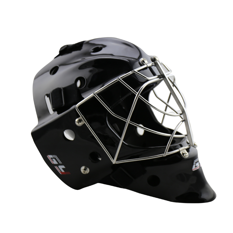 Casque de gardien de but de hockey sur glace de protection en acier