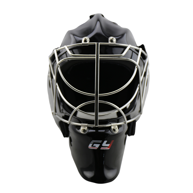 Casque de gardien de but de hockey sur glace de protection en acier