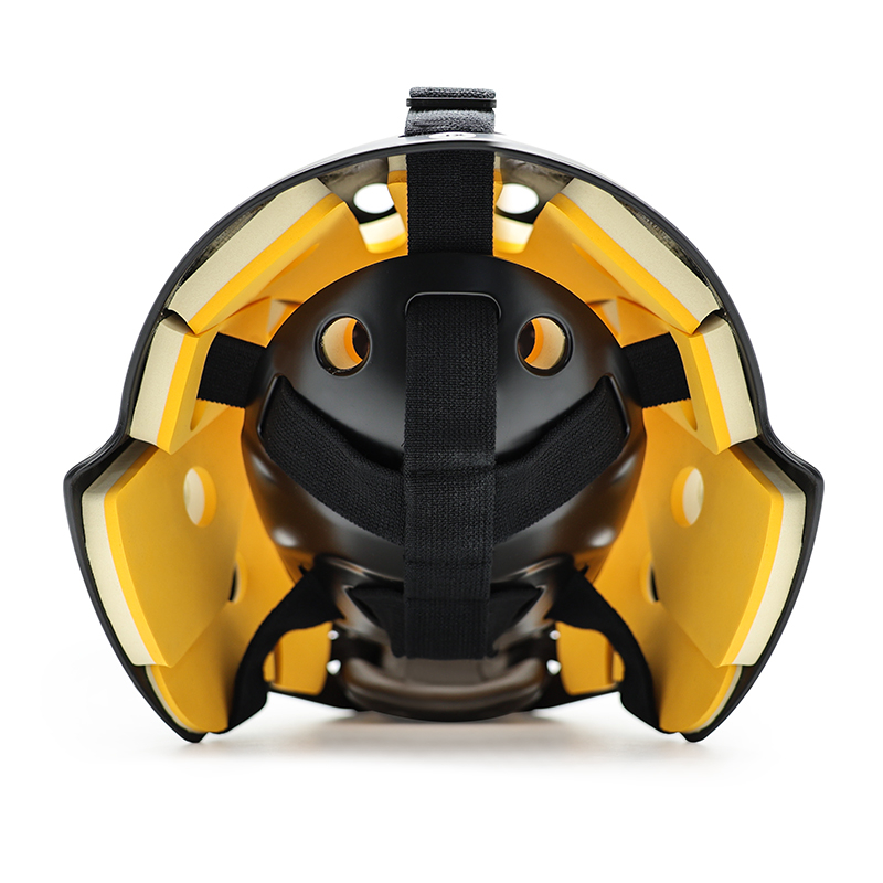 Casque de gardien de hockey sur le terrain personnalisé en acier inoxydable