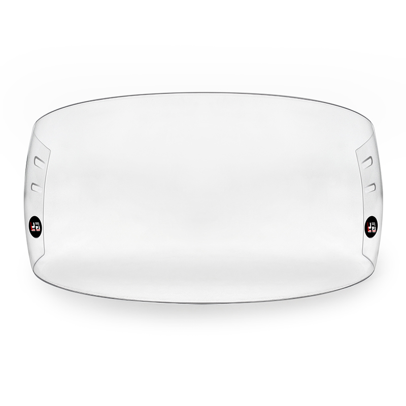 Visière de hockey sur glace haute définition antibuée et résistante aux rayures