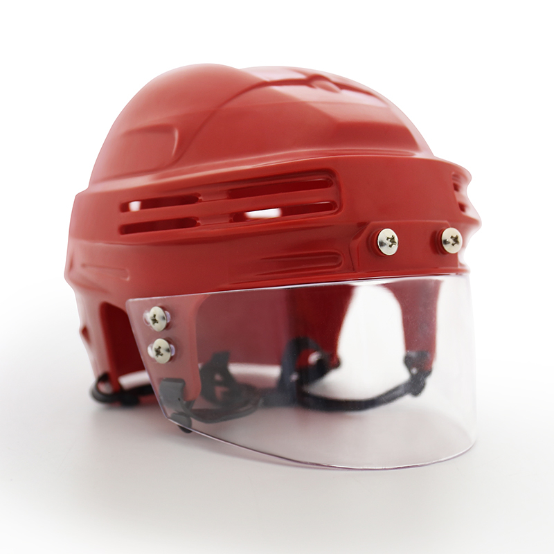 Mini casque de hockey sur glace à affichage personnalisé avec visière