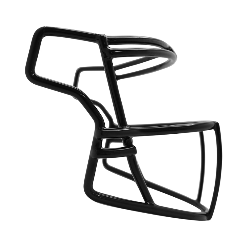 Masque facial pour casque de football américain Black Iron