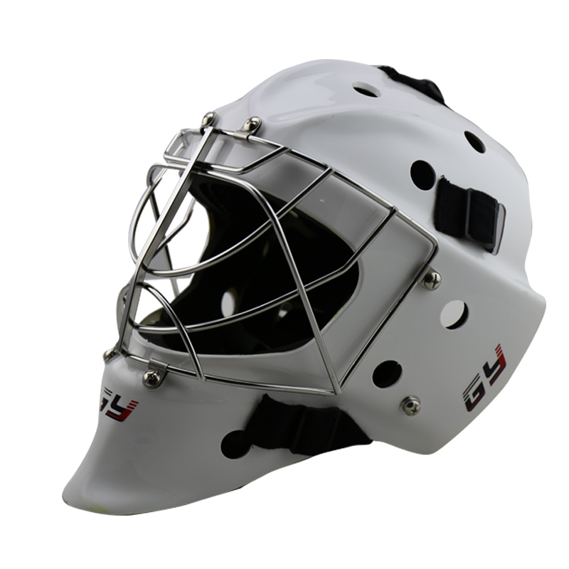 Casque de gardien de but de hockey sur glace de protection en acier