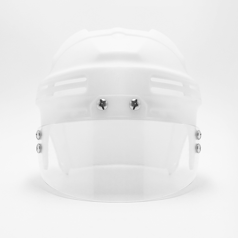 Mini casque de hockey sur glace à affichage personnalisé avec visière