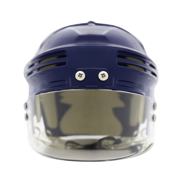 Mini casque de hockey sur glace à affichage personnalisé avec visière