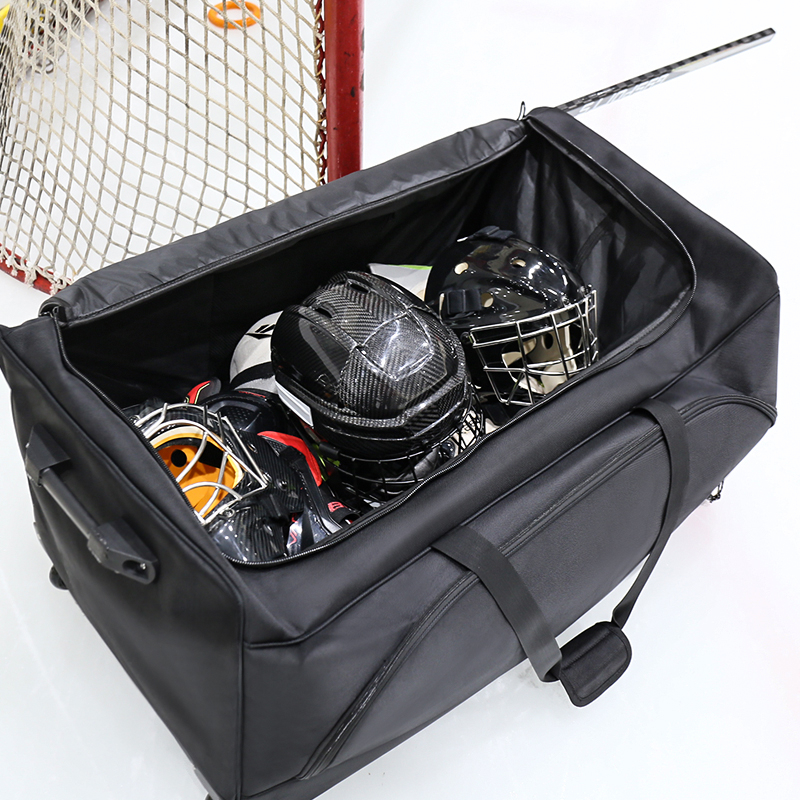 Sac d'équipement de hockey sur glace personnalisé avec roues