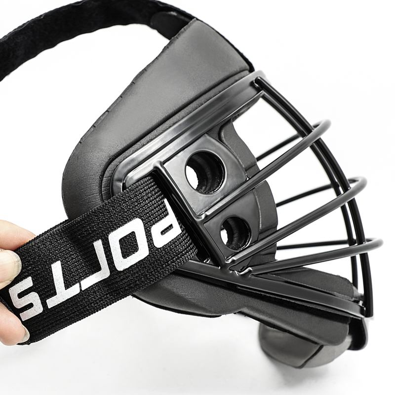 Masque complet de hockey en acier inoxydable pour les coins