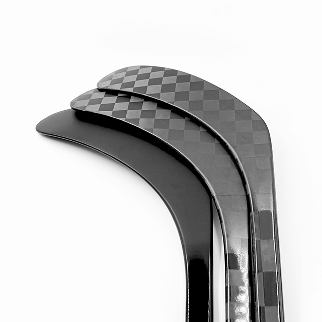 Crosse de hockey sur glace en fibre de carbone intermédiaire droitier ou gaucher