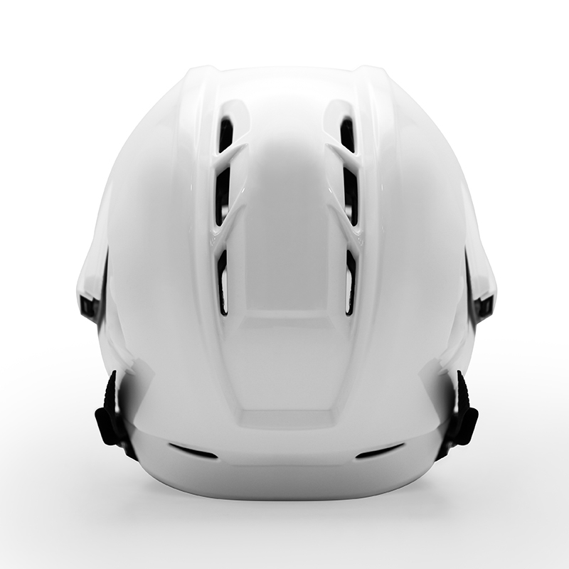 Casque de hockey sur glace professionnel adulte personnalisé avec cage