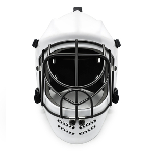 Casque de gardien de but de hockey sur gazon junior de protection contre les impacts élevés