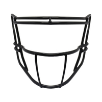 Masque facial pour casque de football américain Black Iron