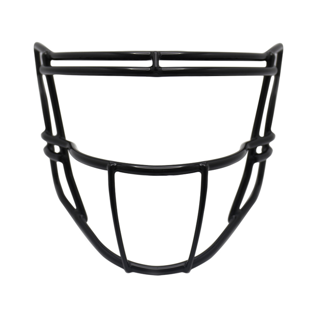 Masque facial pour casque de football américain Black Iron