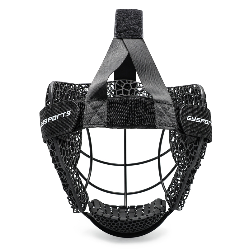 Masque de coin défensif de hockey sur terrain en métal imprimé en mousse 3D personnalisé