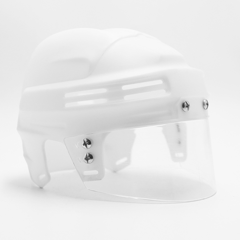 Mini casque de hockey sur glace à affichage personnalisé avec visière