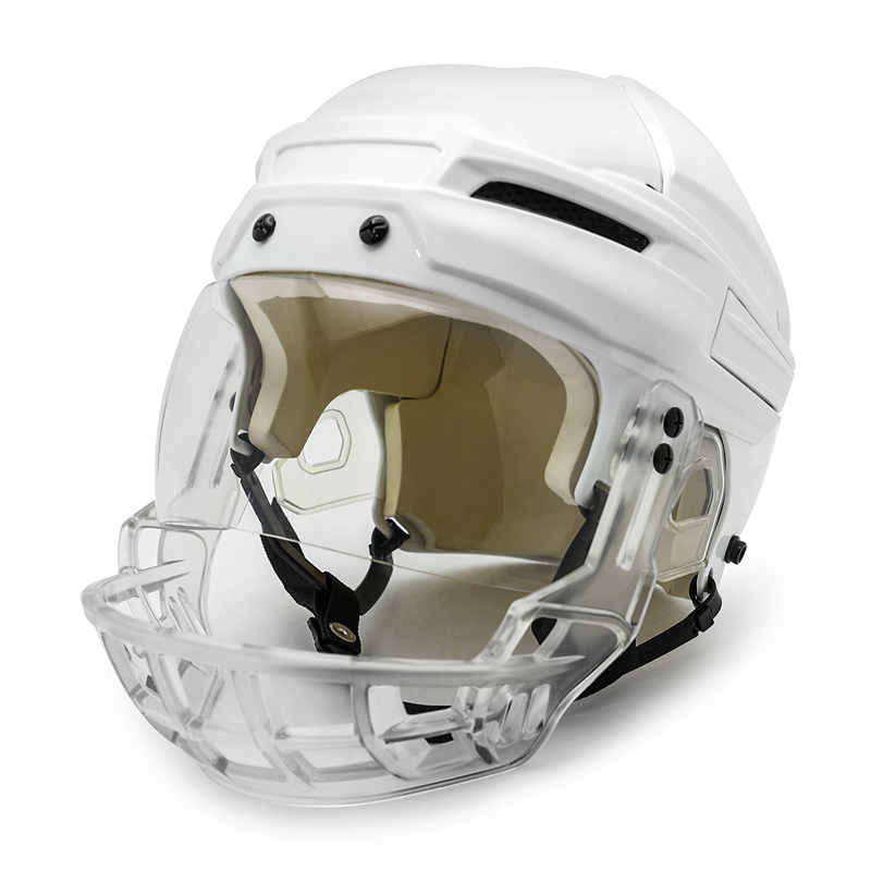 Remplacement du bouclier de la cage inférieure de hockey pour barres en polycarbonate