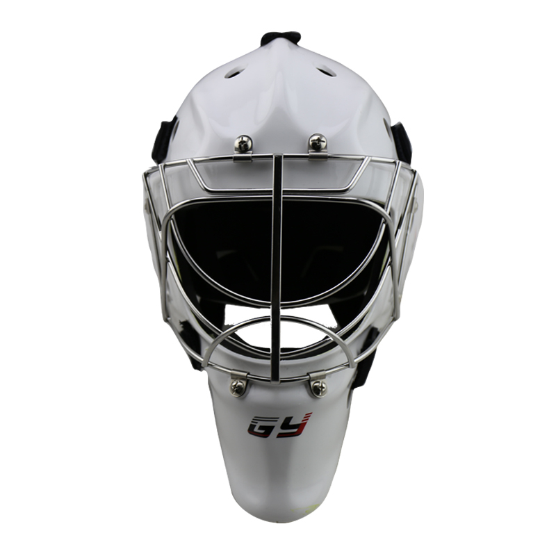 Casque de gardien de but de hockey sur glace de protection en acier