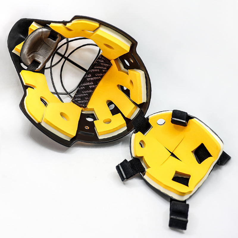 Casque de gardien de hockey sur le terrain personnalisé en acier inoxydable