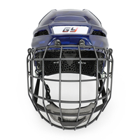 Casque de hockey de hockey sur glace imprimé en fibre de carbone d'origine 3D Custom