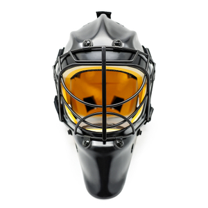 Casque de gardien de hockey sur le terrain personnalisé en acier inoxydable