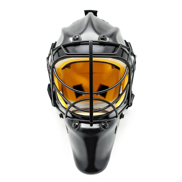 Casque de gardien de hockey sur le terrain personnalisé en acier inoxydable