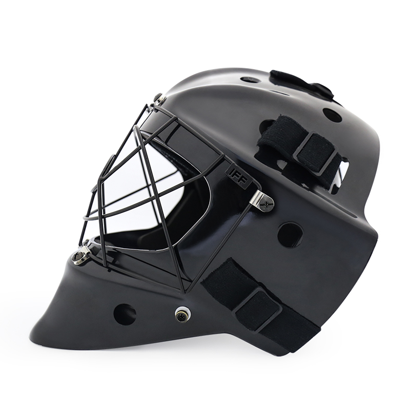 Casque de floorball de sport de haute qualité avec grille