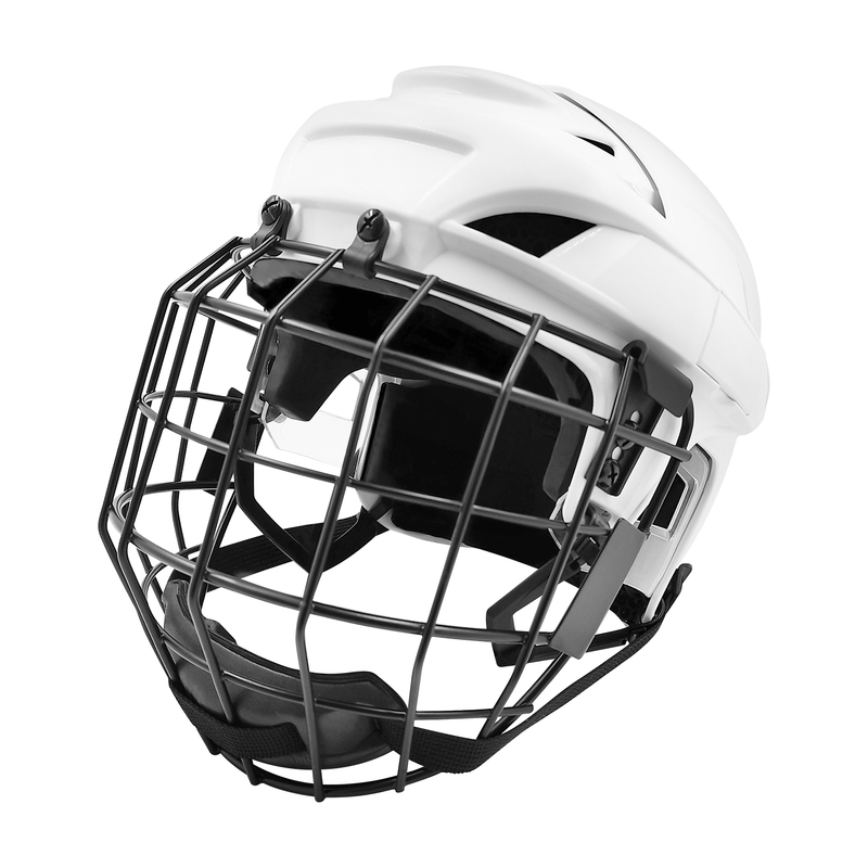 Casque de hockey sur glace à protection de tête réglable moyenne