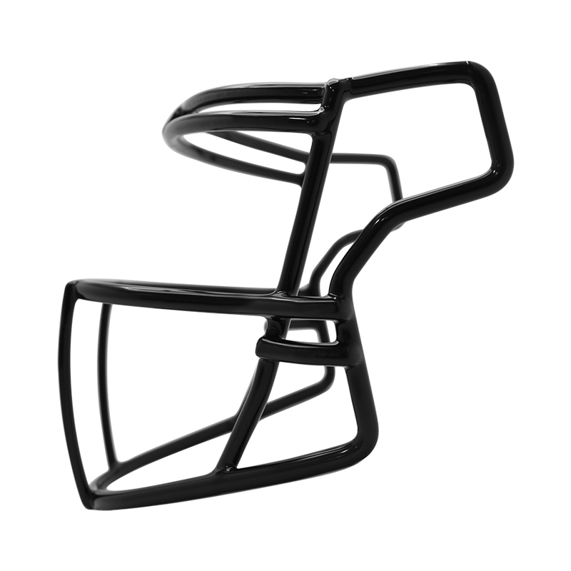 Masque facial pour casque de football américain Black Iron