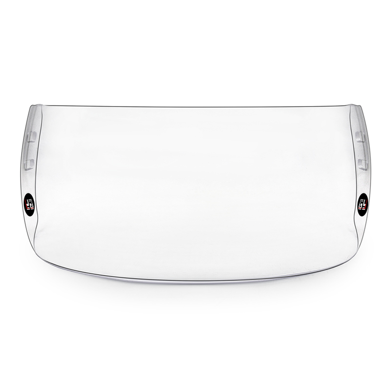 Visière de hockey sur glace HD de protection antibuée et résistante aux rayures