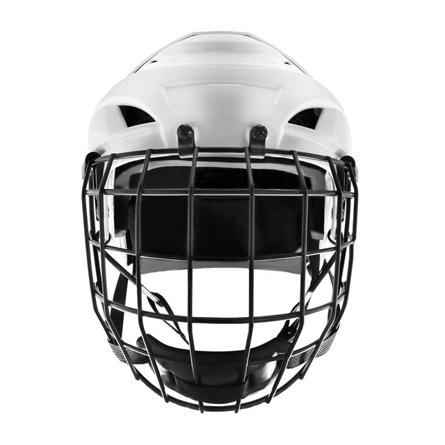 Casque de hockey sur glace à protection de tête réglable moyenne