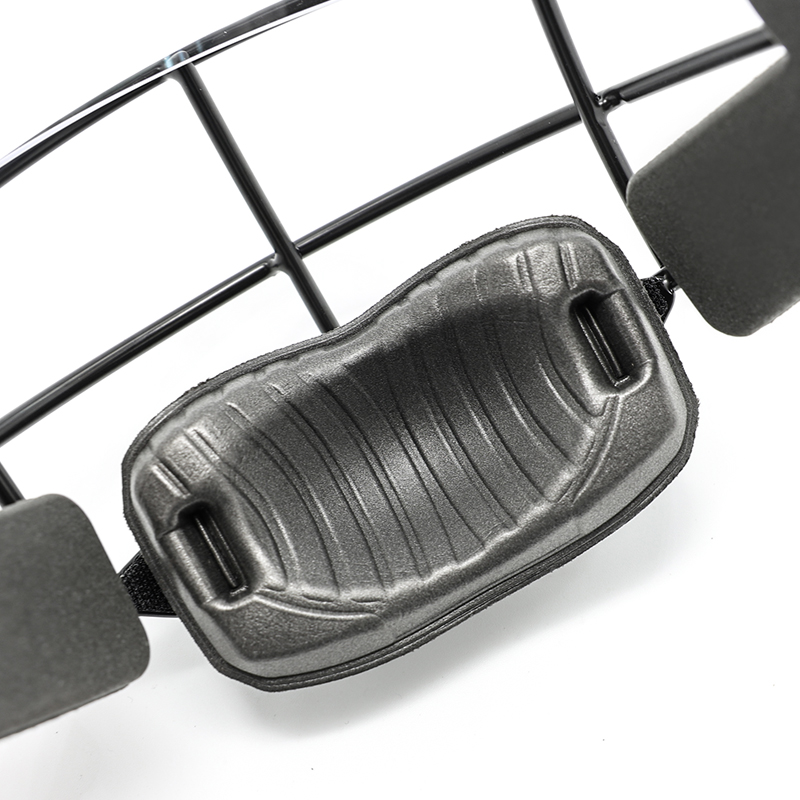 Masque facial d’angle de pénalité de hockey sur gazon haut de gamme avec visière