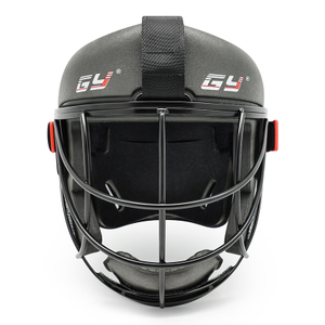 Masque facial de hockey sur gazon de sécurité haut de gamme avec plaque arrière