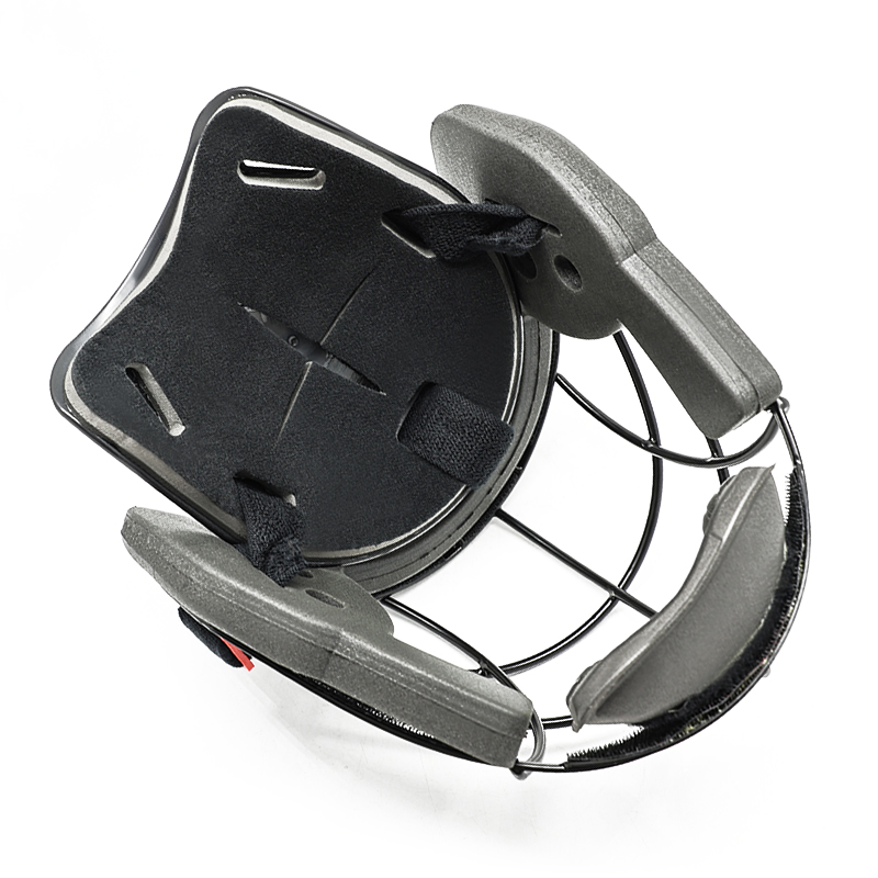 Masque facial de hockey sur gazon de sécurité haut de gamme avec plaque arrière