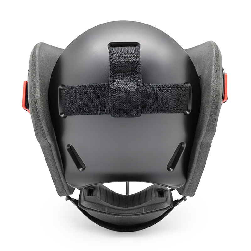 Masque facial d’angle de pénalité de hockey sur gazon haut de gamme avec visière